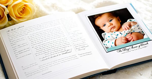 Les raisons irrésistibles d'offrir un livre de souvenirs pour une baby shower mémorable